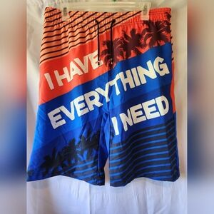 'I Have Everything I Need' Board Shorts- Large